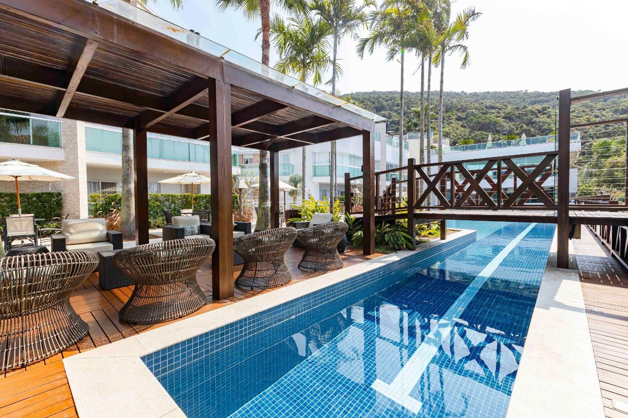 Varandas Do Atlantico - Confortavel Apto Em Condominio Pe Na Areia Бомбиньяс Экстерьер фото